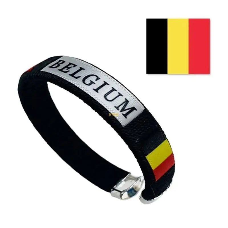 Pulseira Copa do Mundo bandeira verde do Brasil Acessório Perfeito para Torcer no Futebol