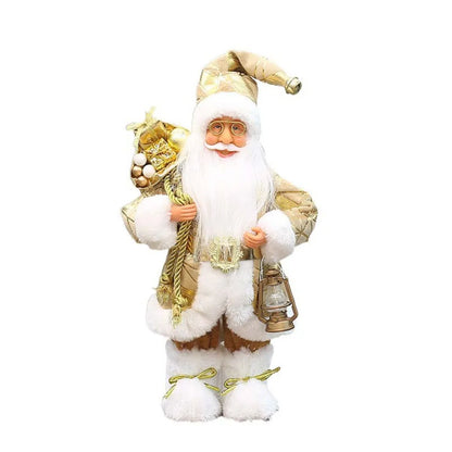 Boneco Papai Noel estatueta de papai Noel boneca de papai artesanato 30CM*18CM*10CM