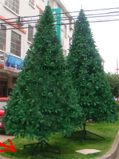 Árvore Pinheiro De Natal Modelo Super Luxo Cor Verde Green 3 metros a 5 metros