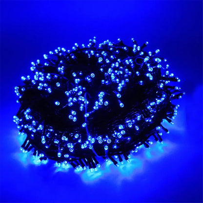 Luzes de Natal, Luzes de Natal de Baixa Voltagem de 98,4 pés, 100M LEDs - com Adaptador