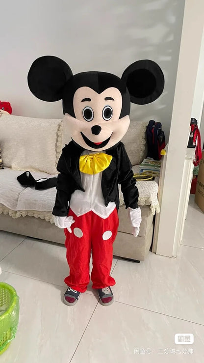 Fantasia de Mascote da Mickey Masculino Adulto Fantasia de Mascote da Minnie Mouse