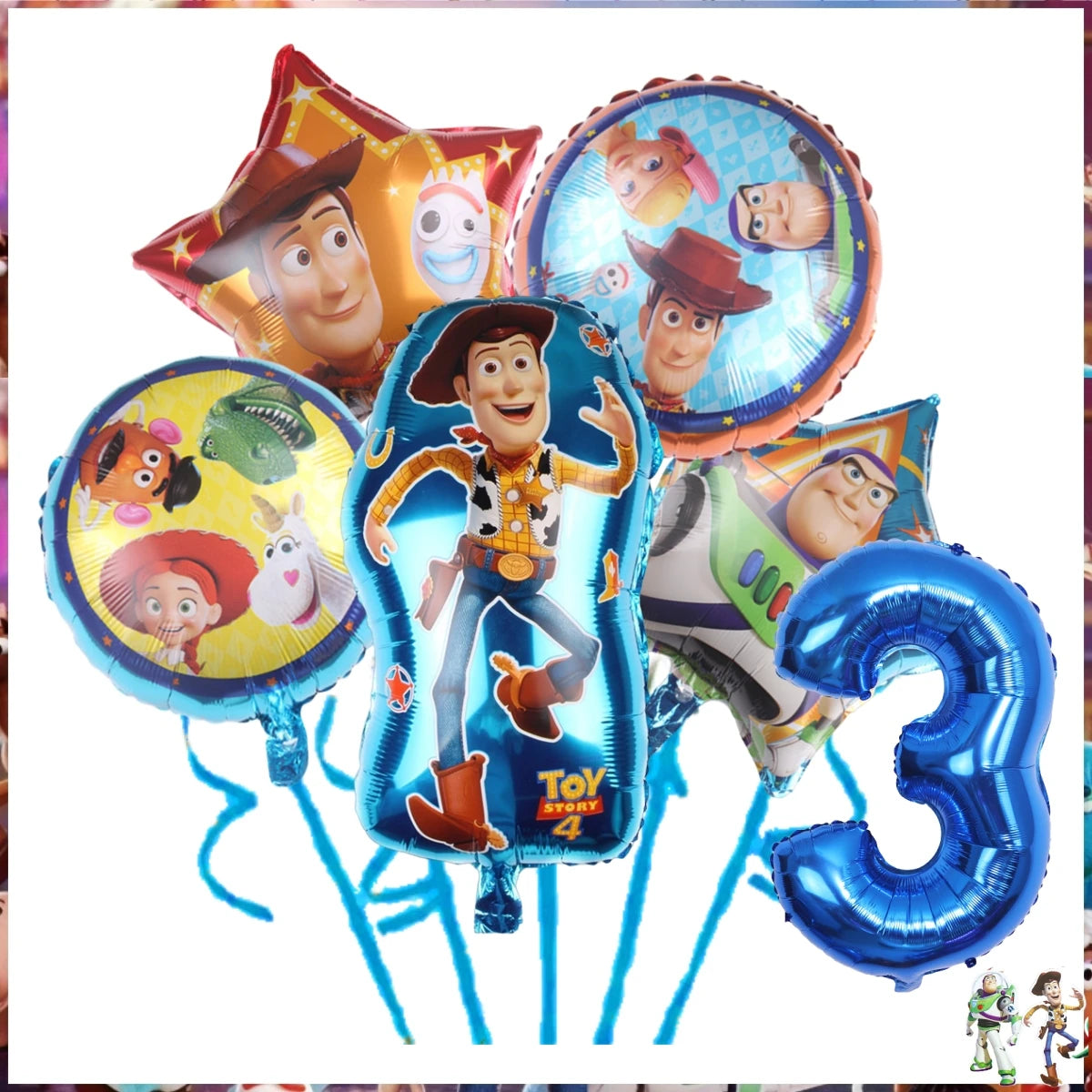 33 Modelos de decoração para festa de aniversário com tema Toy Story de história