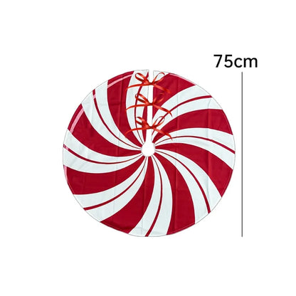 Saia para árvore de Natal, 75 até 122 cm, boneco de neve, rena, floco de neve, saia clássica