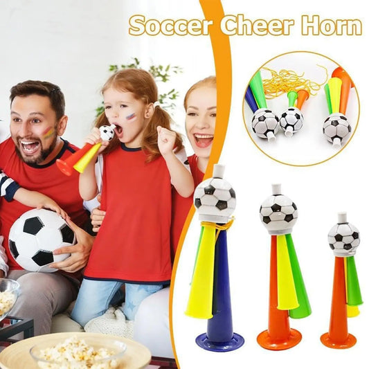 Vuvuzela Copa do Mundo Buzina de futebol Vuvuzela, conjunto de 3 buzinas ar comprimido