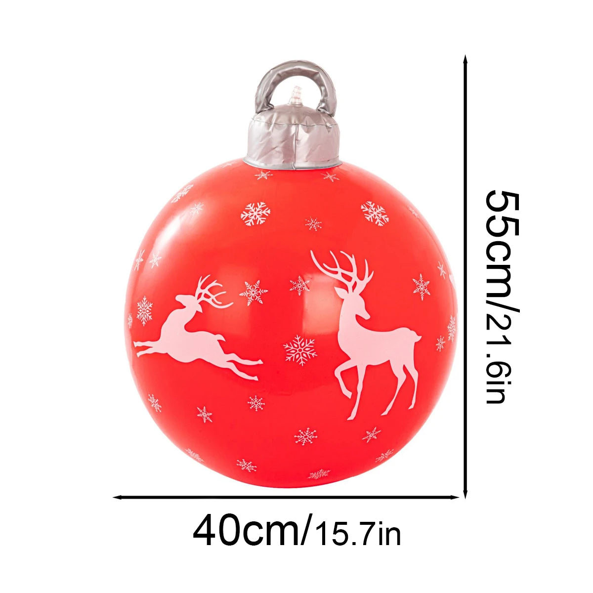 Bola de Natal Inflável, Inflável para Exterior, Bolas Infláveis Decoradas, Decoração e Infláveis