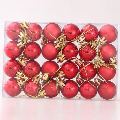 Bolas Penduradas Árvore de Natal 144 Peças Enfeites de Bola de Natal Decoração Enfeites