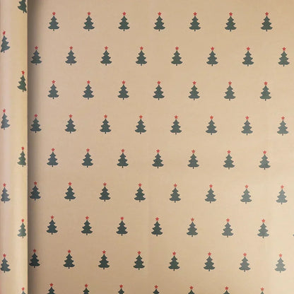 Papel Kraft de Elementos de Natal/de Embrulho de Caixa de Presente Suprimentos Festas