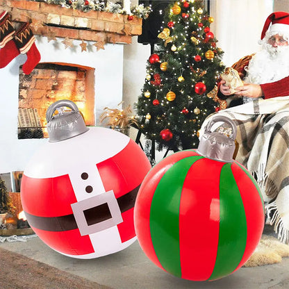 Bola de Natal Inflável, Inflável para Exterior, Bolas Infláveis Decoradas, Decoração e Infláveis