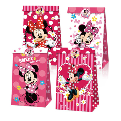Kit Festa Mickey e Minnie 24 peças Pequeno Lembranças para Festa Mickey e Minnie