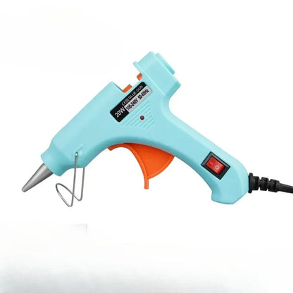 Pistola Aplicador De Cola Quente Bivolt Artesanato Pistola de cola quente portátil de 20W