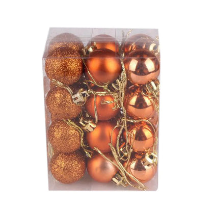 Bola de Natal Pacote De 24 Unidades Enfeites De Bolas De Natal Mini Enfeites Bola De Natal