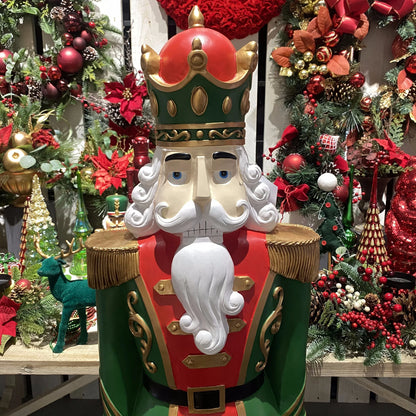 Soldados quebra-nozes de madeira Shopping , Soldado Quebra Nozes Vermelho Enfeite