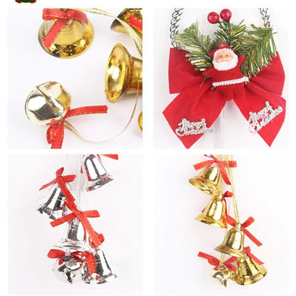 Sino com Luzes LED Quentes para Porta de Natal e Sino LED Natal para Shopping