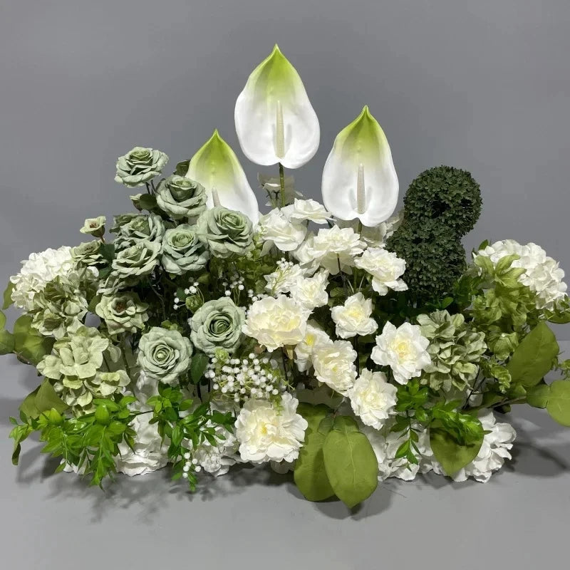 Flores artificiais de Natal Decoração de Natal, Folhagem natalina, arranjo natal, decoração