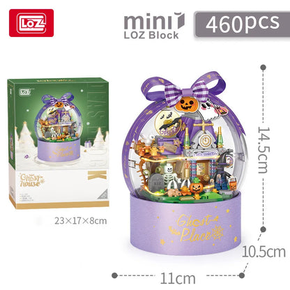 Globo De Neve De Natal, Estatueta De Casa De Vila