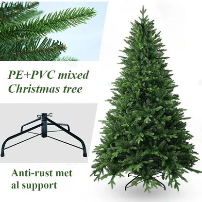 Árvore Natal Verde Maresias Luxo 1,80m c/ 628 Galhos Diâmetro 70cm