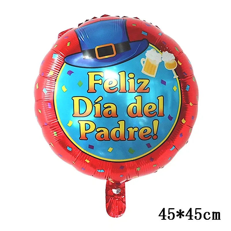 Melhores balões Dia das Mães para o pai, balões para o dia dos pais, balões papel alumínio