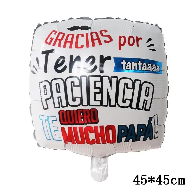 Melhores balões Dia das Mães para o pai, balões para o dia dos pais, balões papel alumínio