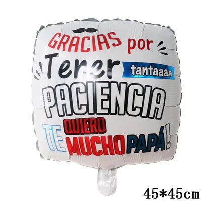 Melhores balões Dia das Mães para o pai, balões para o dia dos pais, balões papel alumínio