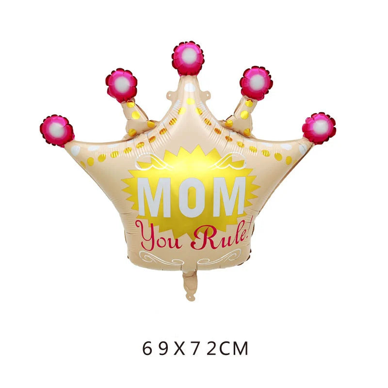 Balões para o Dia das Mães, Balões "Te Amo Mãe" para Decoração de Festas Dia das Mães