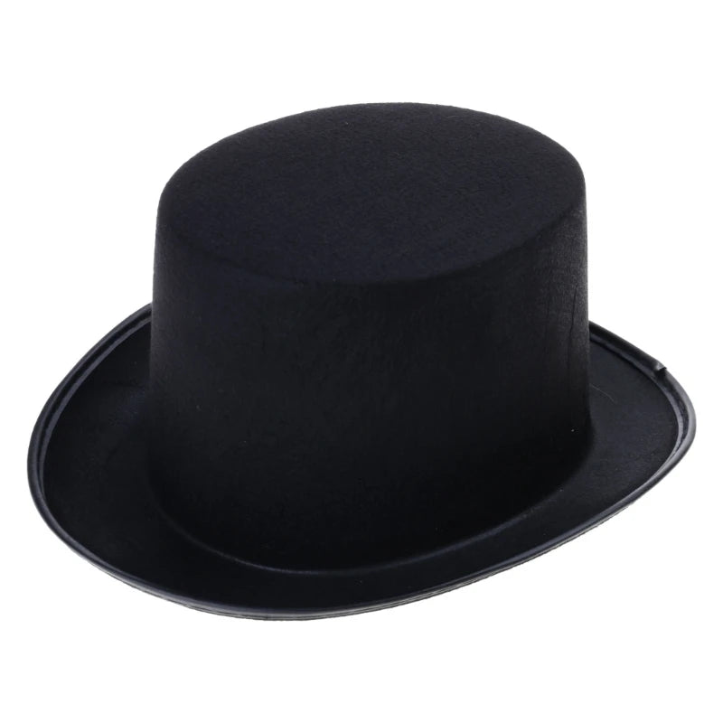 Chapéu steampunk fedora adulto, acessórios de fantasia punk gótico goth steampunk