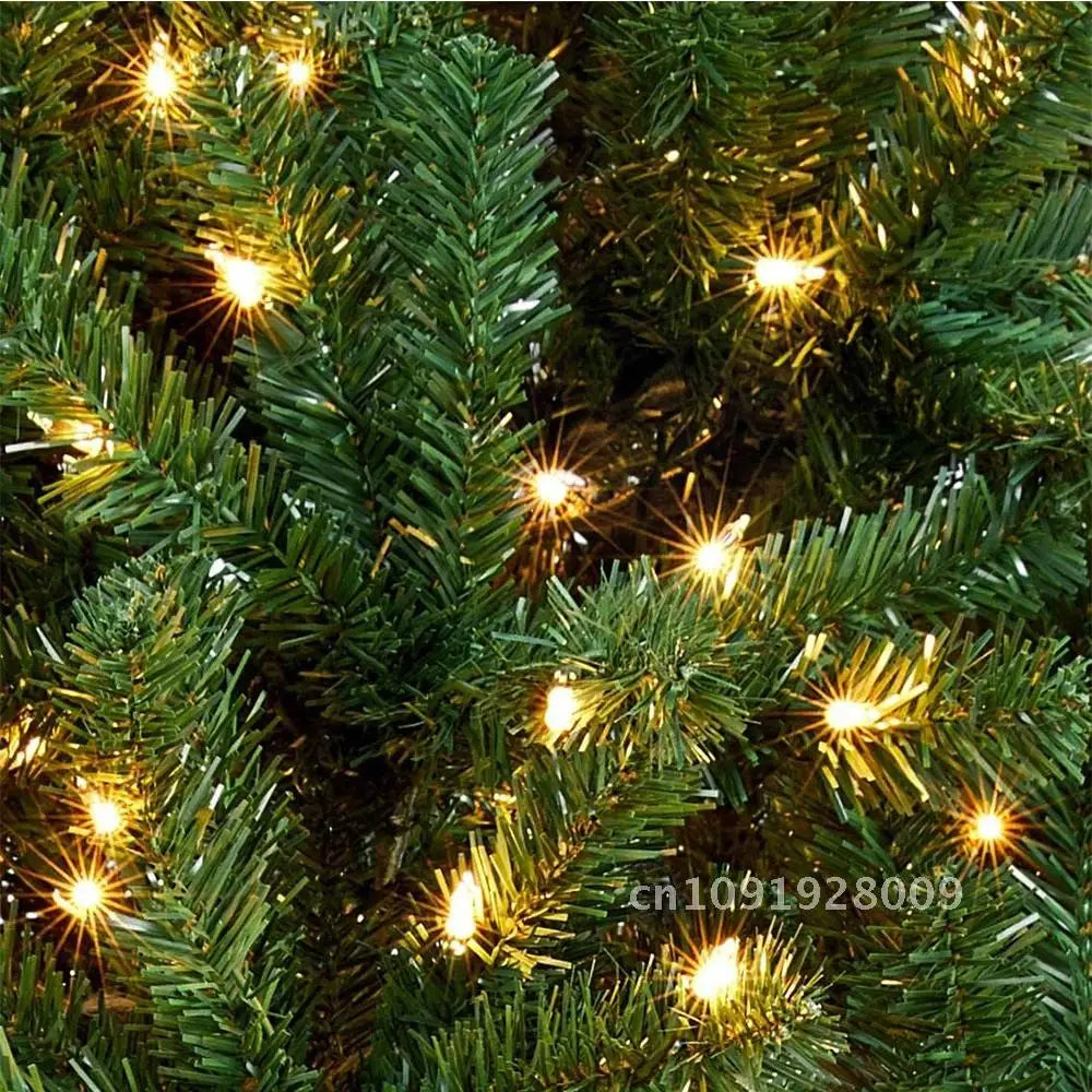 Árvore de Natal artificial de 6 FT com luzes pré-iluminadas, decorações de Natal internas