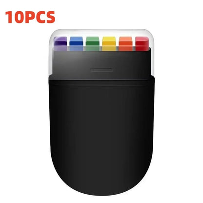 Caneta rosto bandeira torcida, caneta maquiagem para pintar uma bandeira no rosto, 6 cor