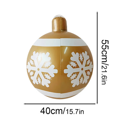 Bola de Natal Inflável, Inflável para Exterior, Bolas Infláveis Decoradas, Decoração e Infláveis
