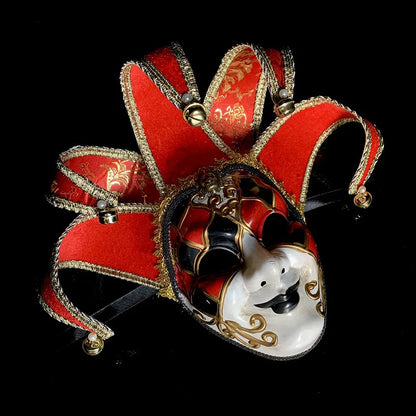 Máscara de baile de máscaras veneziana, máscara facial completa, máscara cosplay