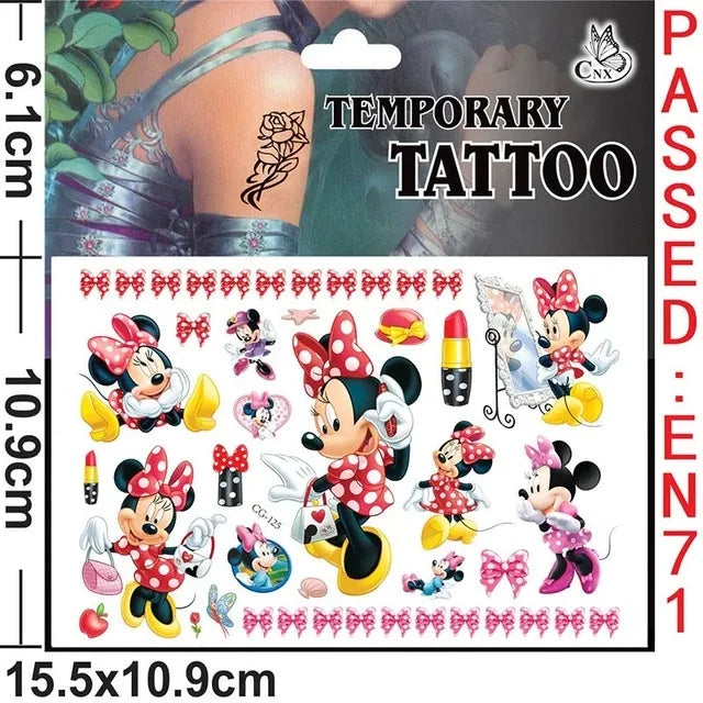 Kit Decoração Sacolas Presente Festa de Aniversário Infantil Mickey Baby e Minnie Baby