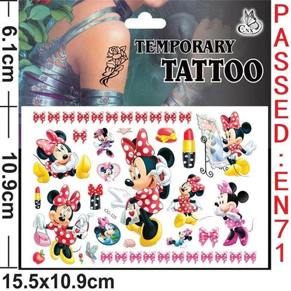 Kit Decoração Sacolas Presente Festa de Aniversário Infantil Mickey Baby e Minnie Baby