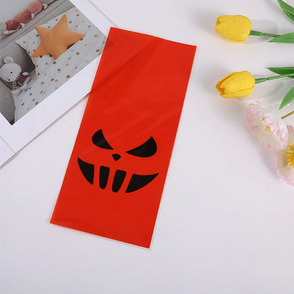 50 peças de sacos decorativos para lembrancinhas de festa de Halloween pretos
