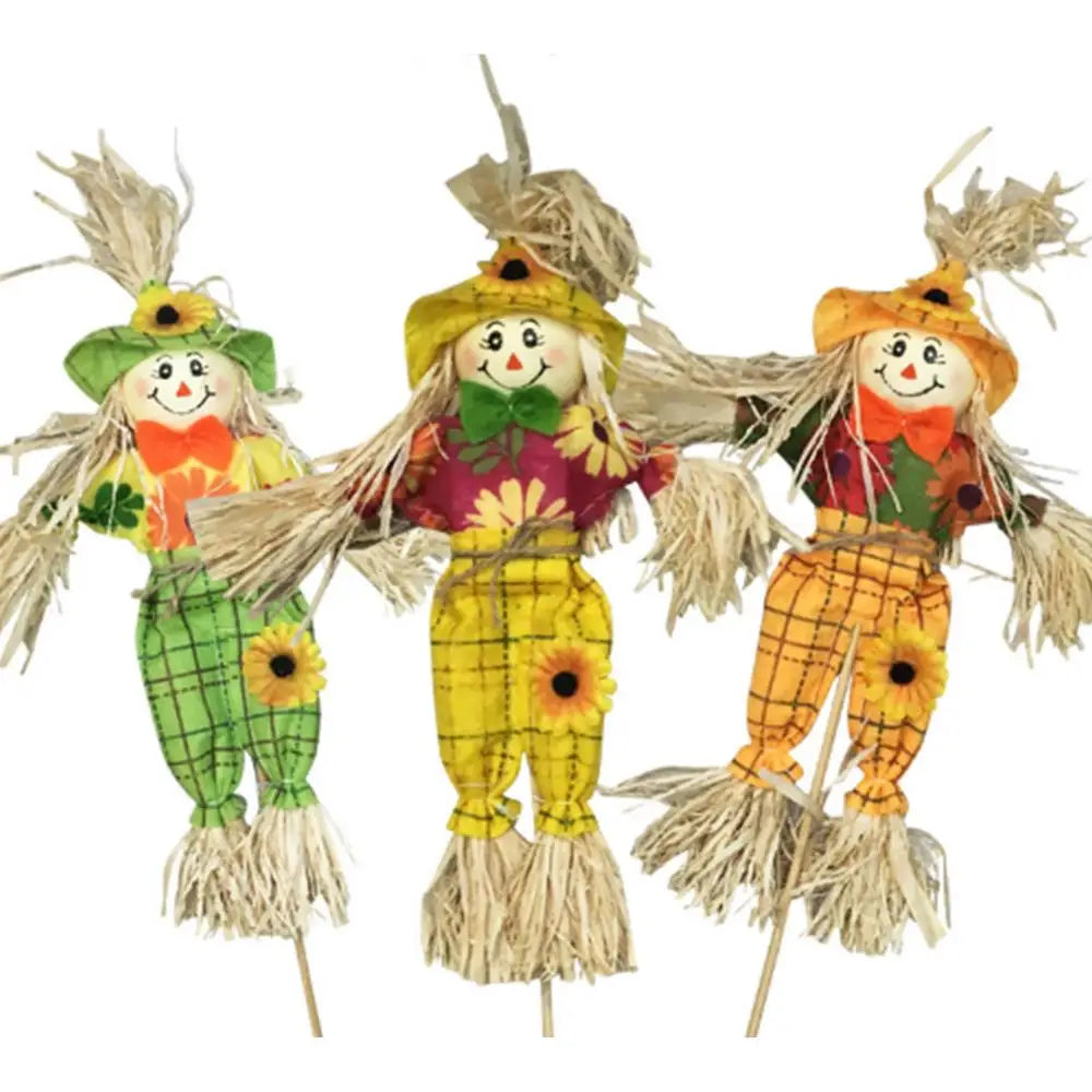 kit c/1 Espantalho palha decoração festa junina 40cm*15.7 Pol./10cm*3.93 Pol.