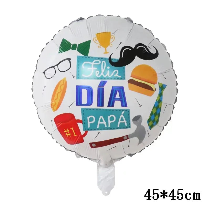 Melhores balões Dia das Mães para o pai, balões para o dia dos pais, balões papel alumínio