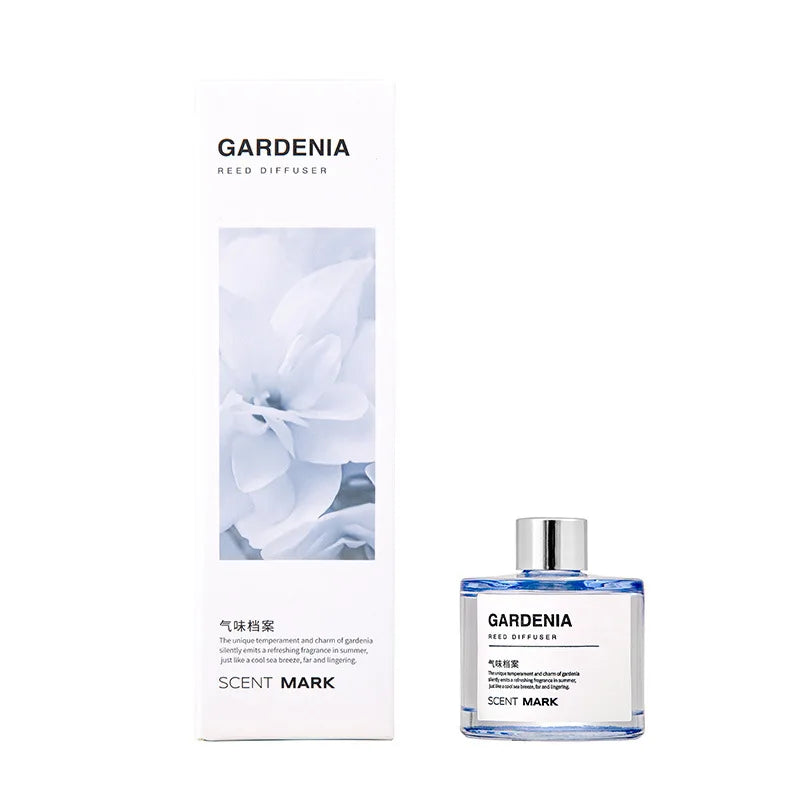 Conjunto de difusor de óleo essencial de fragrância para casa, difusor de aroma de rosa