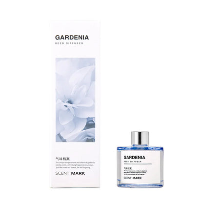 Conjunto de difusor de óleo essencial de fragrância para casa, difusor de aroma de rosa