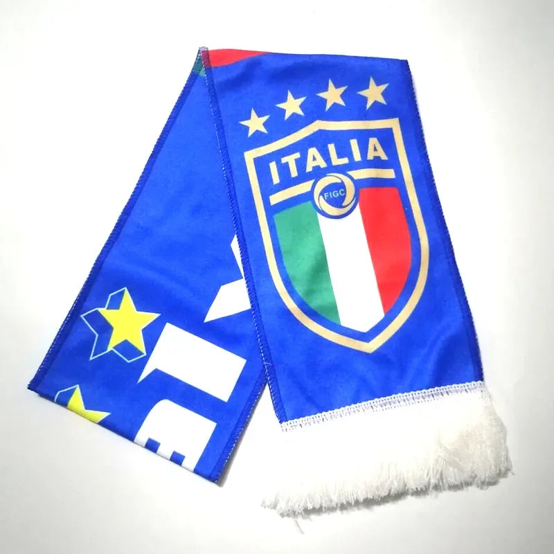 Cachecol para torcida de futebol Copa do Mundo, bandana para torcida de futebol, presente