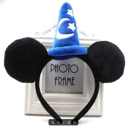 Tiaras Mickey Orelhas de Mickey de feiticeiro, lantejoulas Azul (menino feiticeiro)