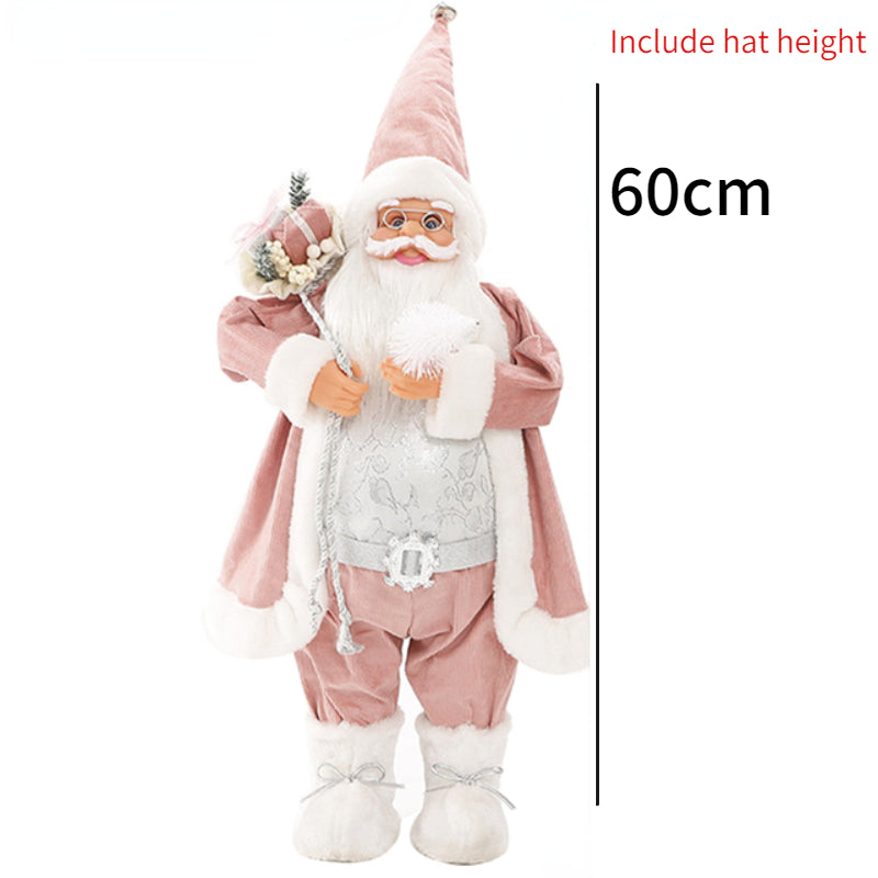 Papai Noel Papai Noel grande de 60cm, decoração de Feliz Natal para Lar, Feliz Ano Novo