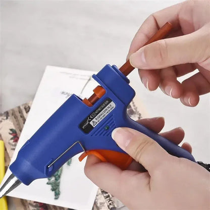 Pistola Aplicador De Cola Quente Bivolt Artesanato Pistola de cola quente portátil de 20W