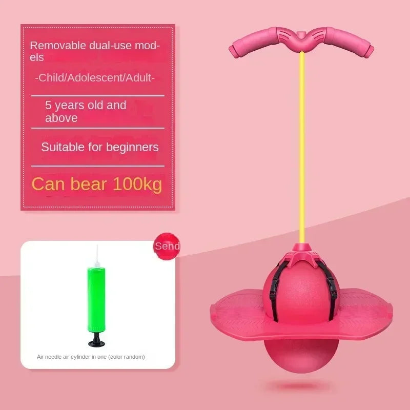 Pogo bola com alça Todas Idades pogo saltando bola meninas pogo vara saltar placa