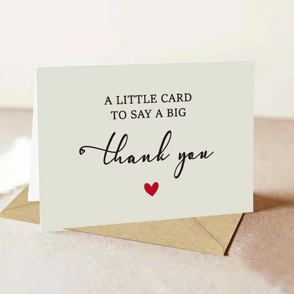 Cartões de agradecimento | Cartões de agradecimento e notas com envelopes |  Presentes