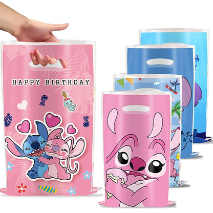 Itens lilo & stitch personalizados Saquinhos Surpresa Aniversário Disney Stitch & Angel