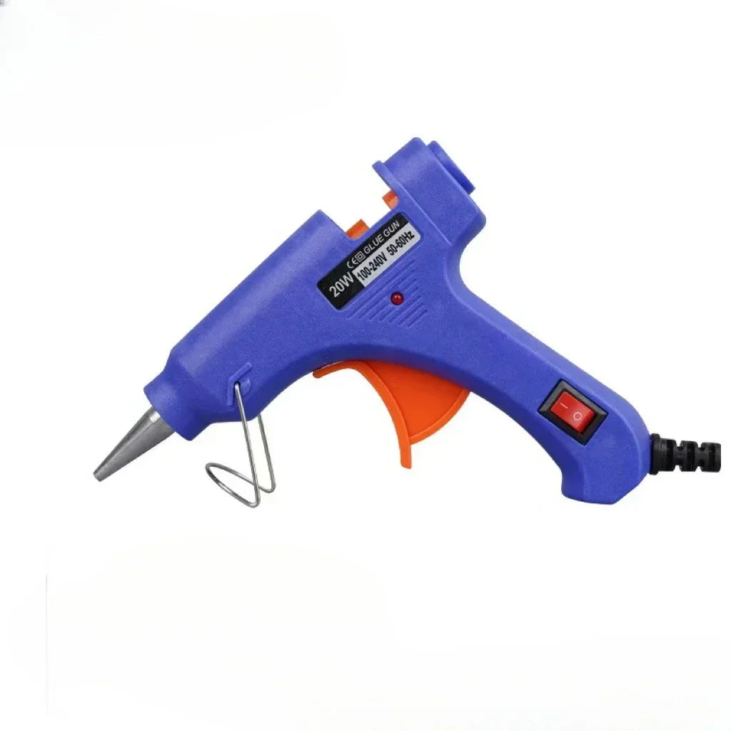 Pistola Aplicador De Cola Quente Bivolt Artesanato Pistola de cola quente portátil de 20W