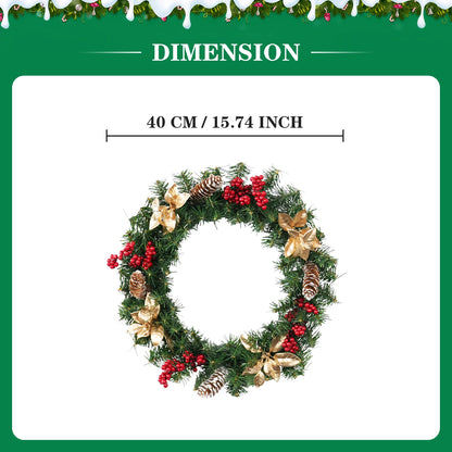 Guirlanda De Natal Enfeite De Guirlanda De Natal Decoração De Natal Decoração Pendurada