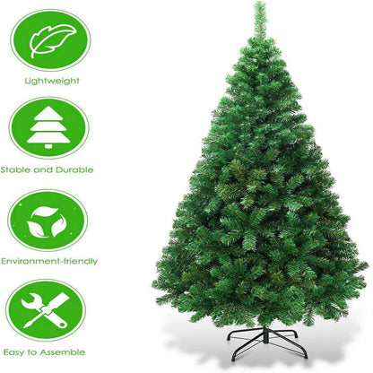 Árvore Natal Artificial Verde miniatura pinheiro, 18 polegadas 45/60/90cm