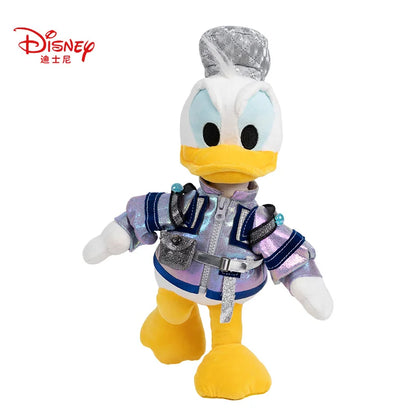 Disney Minnie Mouse Margarida/Pato Donald/Mickey, rosa e preto saia bolinhas pelúcia
