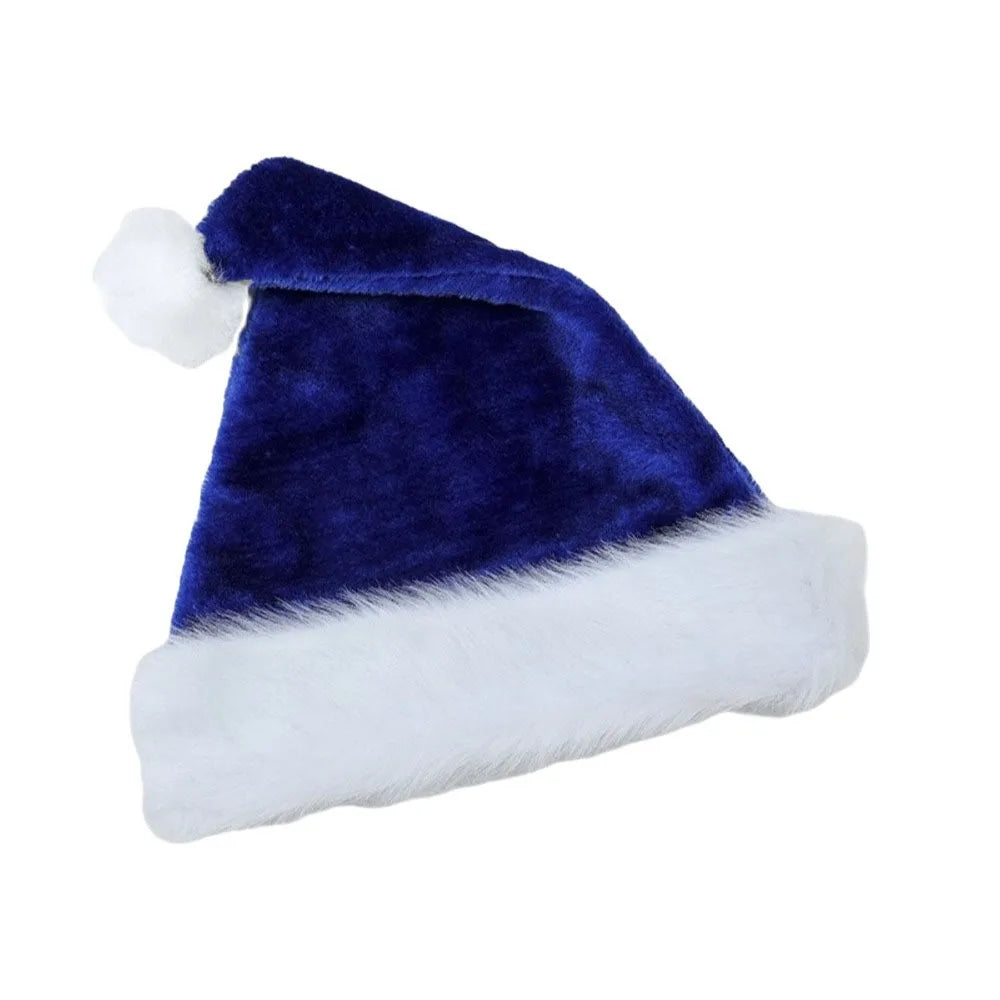 Gorro de Natal Colorido Touca Papai Noel Santa Mamãe Noel, Kit Gorros de Papai Noel