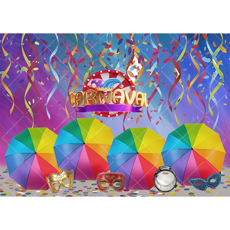 Carnaval, cenário fotográfico, roxo, verde, dourado, máscara, baile, dança, fundo máscaras