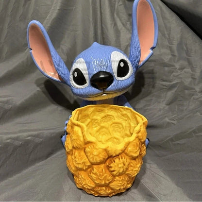Balde pipoca portátil Toynk Disney Lilo & Stitch Pineapple 15cm